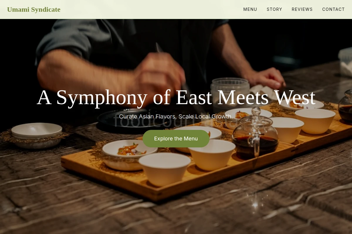 Culinary Court Asian Fusion Food