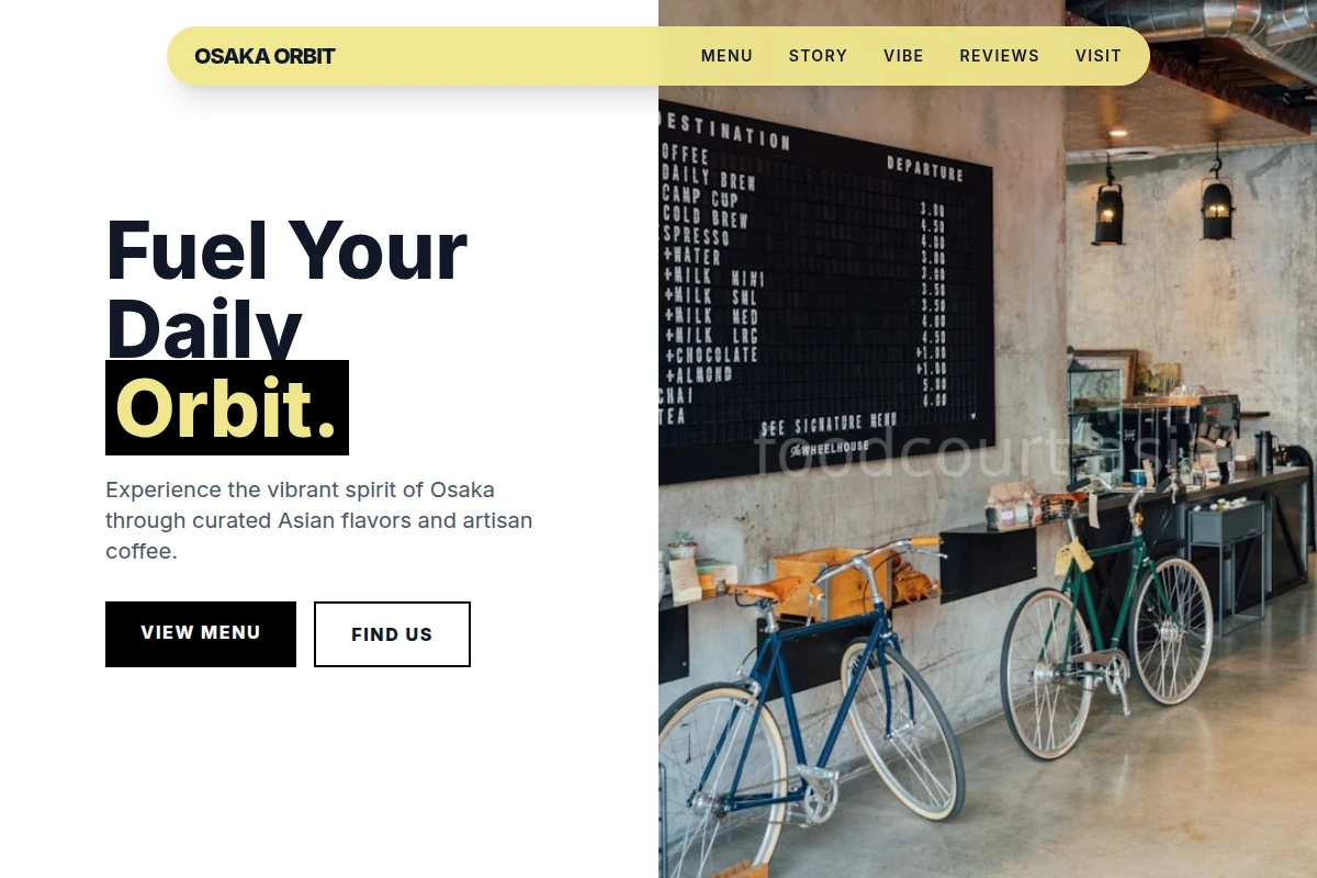 Osaka Orbit Cafe