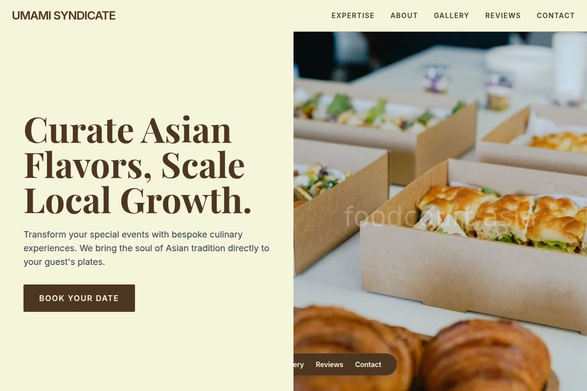 Fusion Front Catering