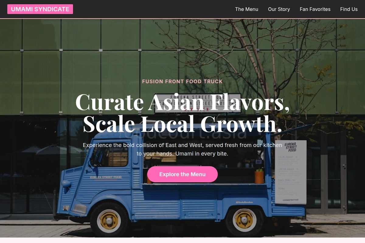 Fusion Front Food Truck