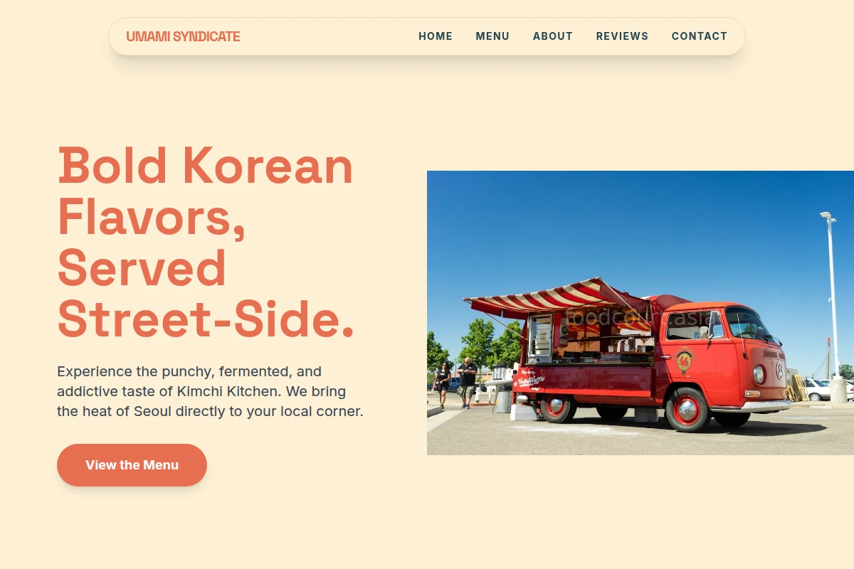 Kimchi Kitchen Food Truck
