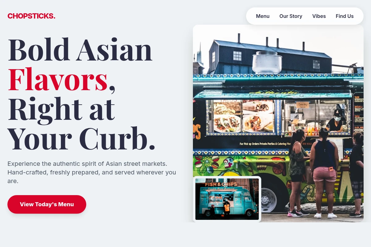  chopsticks Food Truck