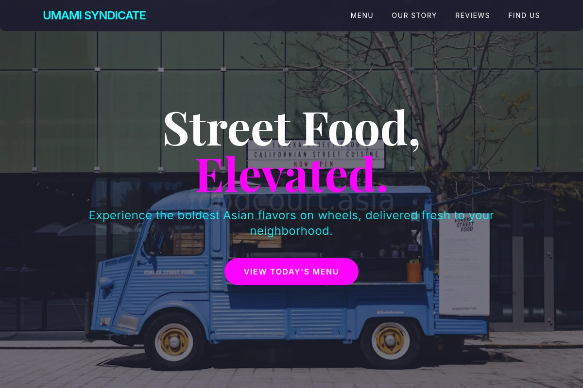 Gourmet Grid Food Truck